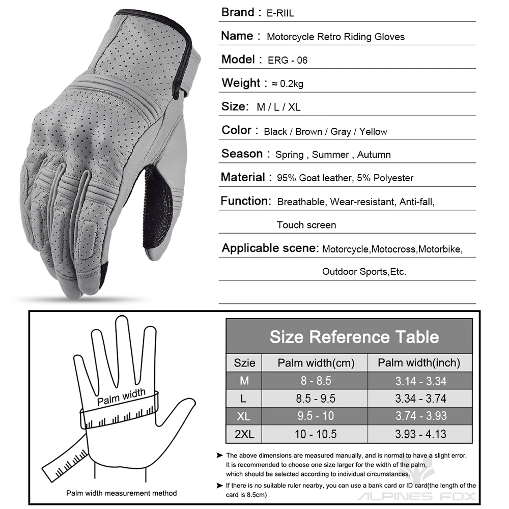 Retro Motorcycle Gloves Women Motorbike Gloves Men Summer Motocross Riding Guantes Leather Moto Gloves BMX Enduro Accessories