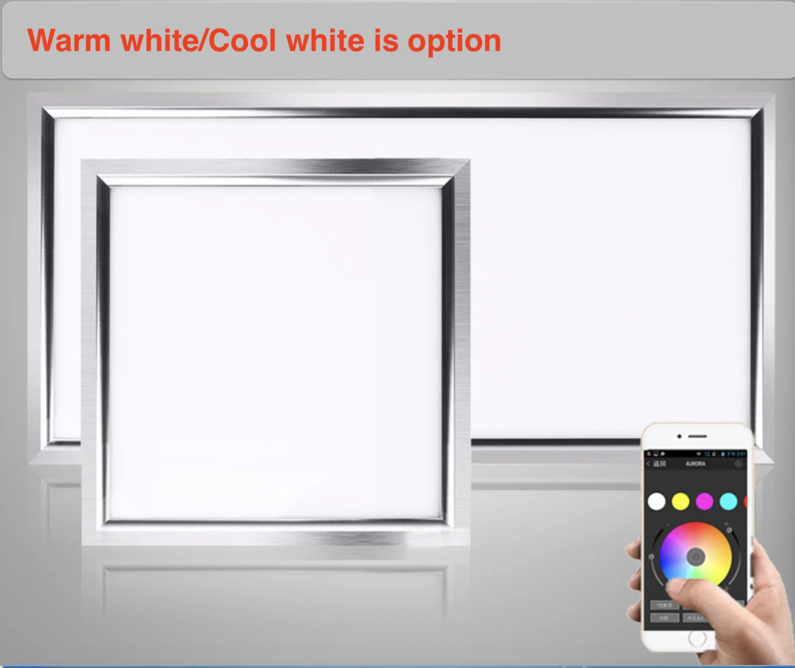 Cheap Factory Price S Smart Panel Light Smart Panel Light Quickly Delivery Time