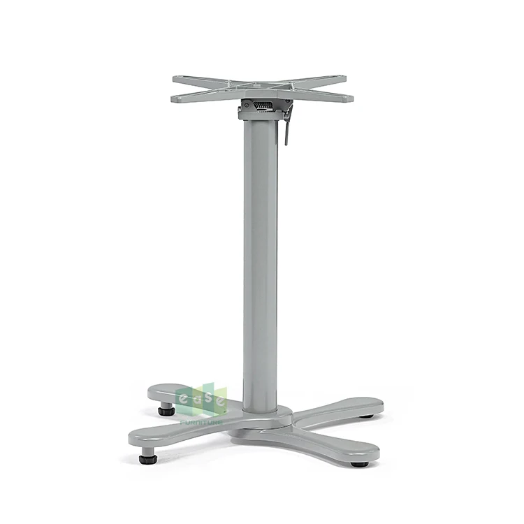 (E9851) Aluminum metal dinning furniture legs folding coffee dining table base