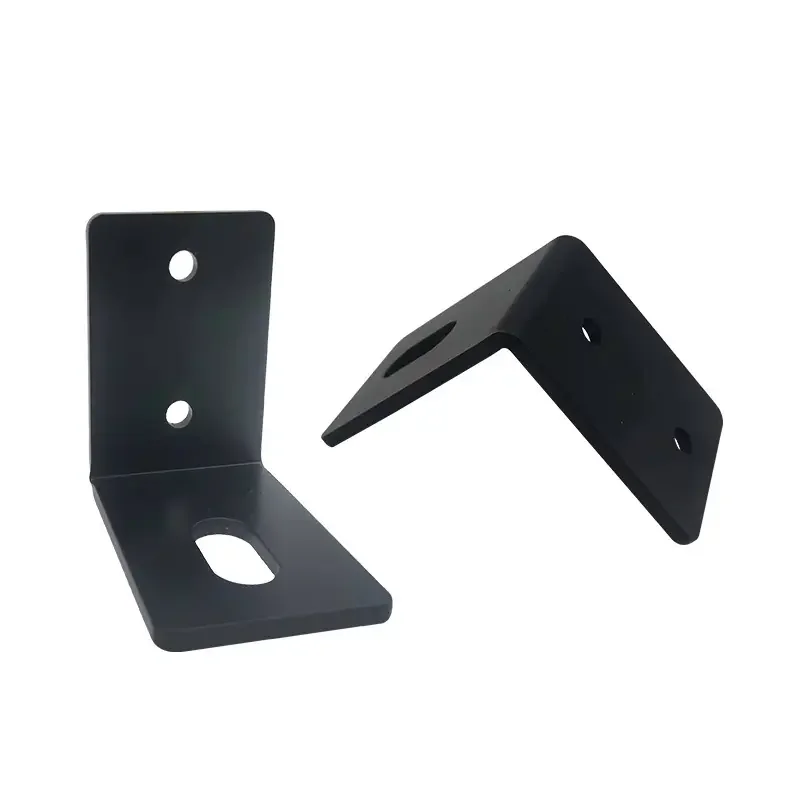 Manufacturer wholesale stamping fittings furniture hardware 90-degree angle connector bracket
