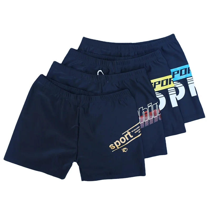 8-14 Yrs Preteen Teenagers Children Seaside Casual Big Boy Swim Trunks Plus Size Swimwear Beachwear Kids