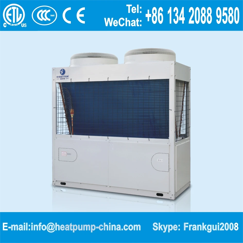 70KW Air To Water Heat Pump Water Heaters New Energy Pool Heater Heatpump water heaters