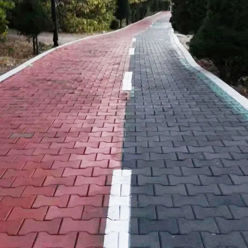 wholesale rubber pavers Thickness 20*16 cm Outdoor Sports Mat Shock Absorption Thickened garden outdoor rubber floor tiles