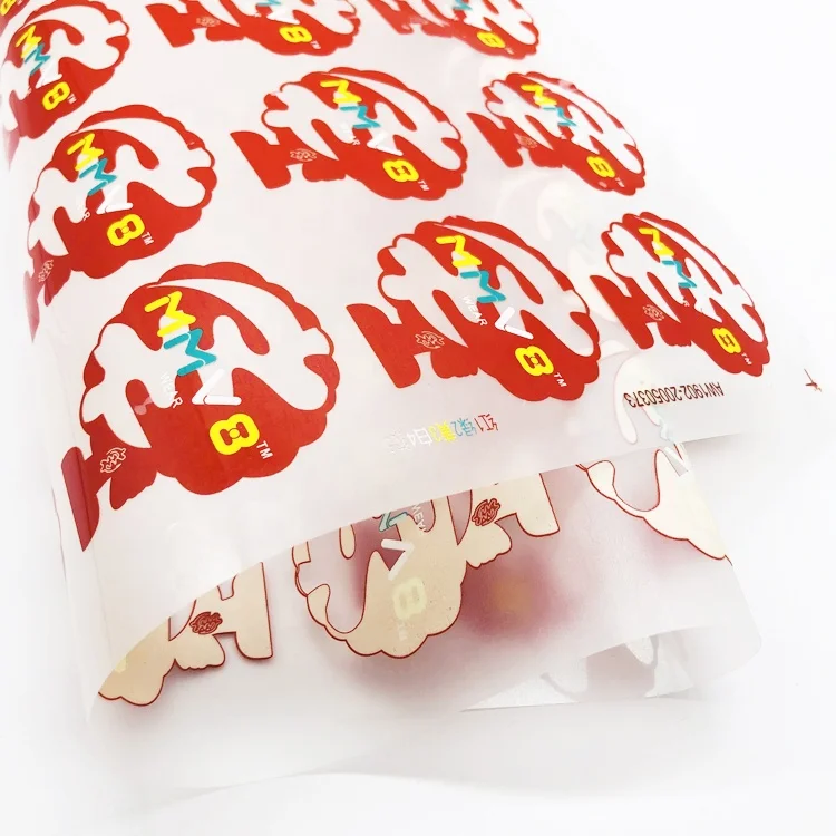 Clothing Printing Labels Manufacturer Custom Pattern Logo Heat Transfer for T Shirt