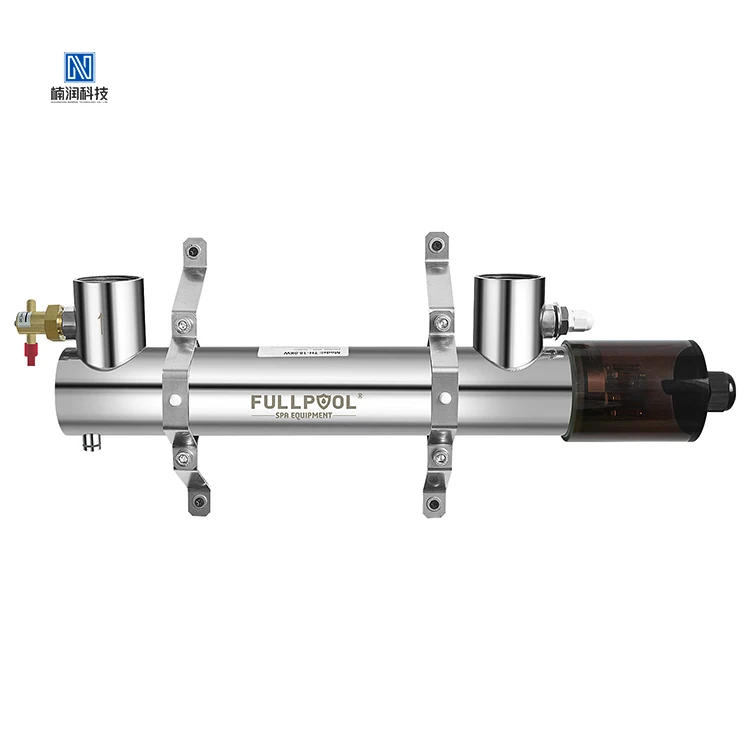 Modern swimming pool hot spring 220V thermostatic  Tube type heater equipment