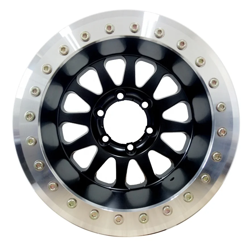 FR104A  Beadlock Alloy Wheel 16x10 6H139.7 ET-44 CB110 FOR TOYOTA LC70;LC75;HJ60;LC80;Y60;Y61;PARDO and Pajero
