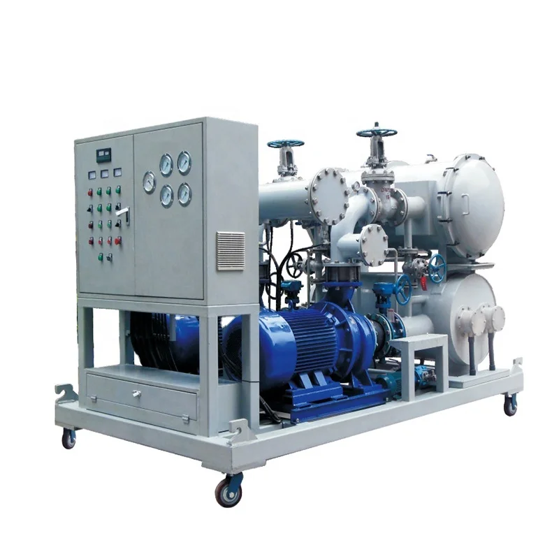 400L/Min Hydraulic Oil lubrication system flushing machine engine oil change machine