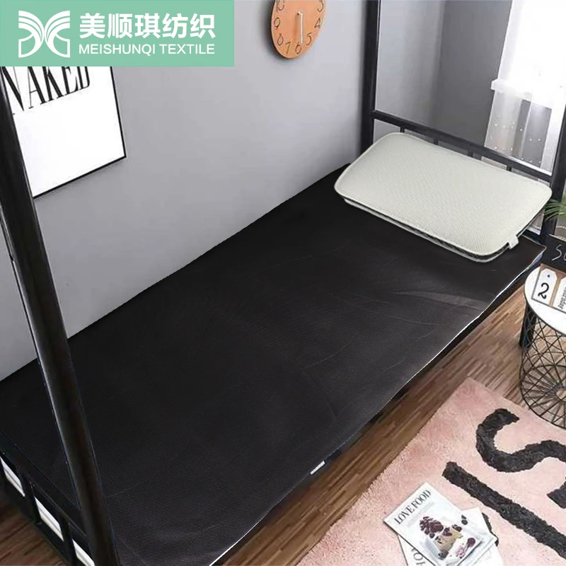 black Japanese style tatami mat floor mattress single bed thin mat summer cooling