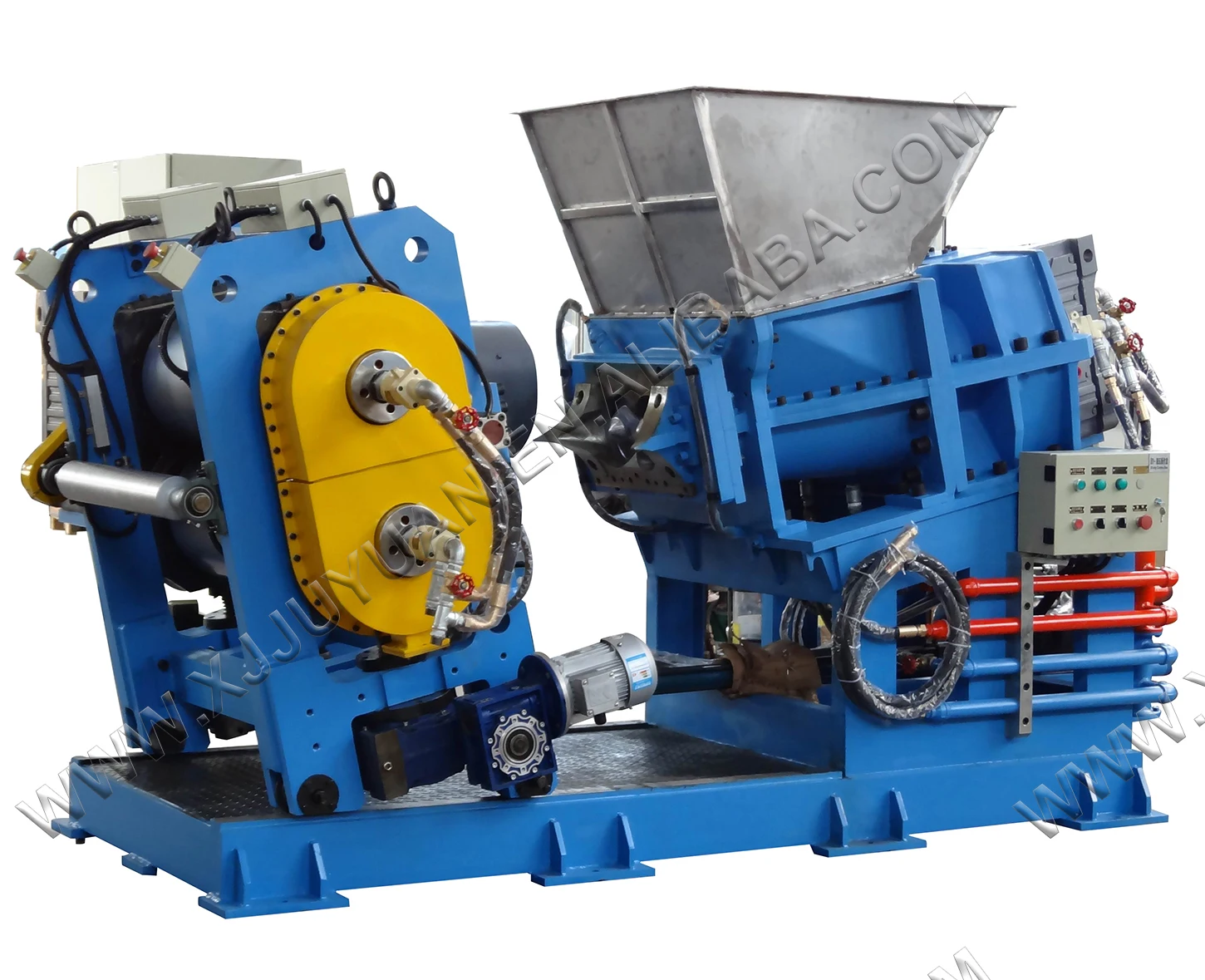 Two Roller Calender//Rubber extrusion sheeter