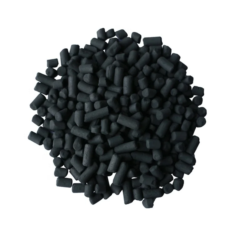 Columnar Pellet Coal Activated Carbon for Gas Treatment and Purification