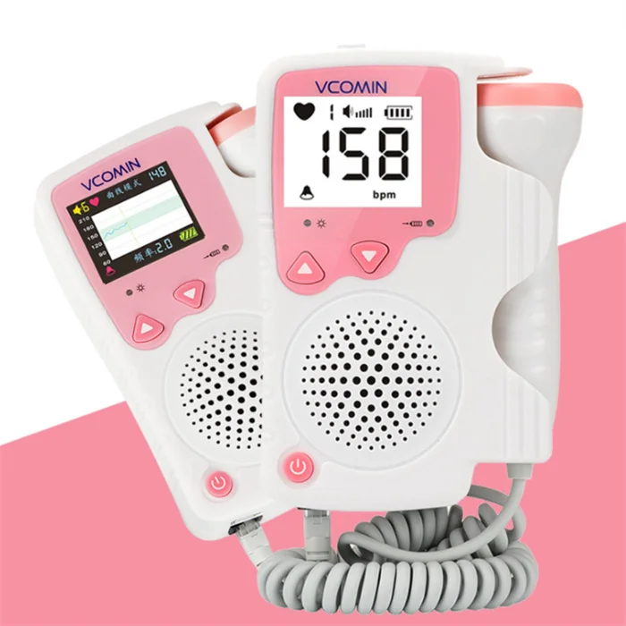 
drop shipping Prenatal Fetal Doppler Baby Heartbeat Monitor Heart Rate Detector Sonar Doppler For Pregnant Women No Radiation 