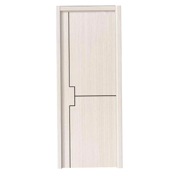 High quality solid core door mdf melamine finish interior door cheap wood door