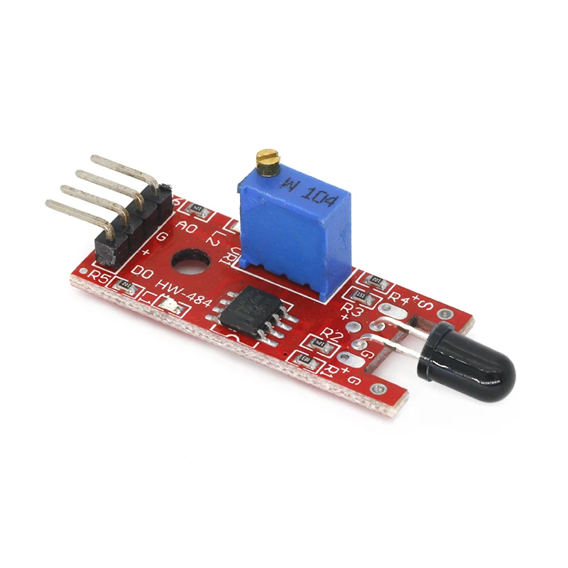 New 4PIN KY-026 Flame Sensor Module IR Sensor Detector Module Temperature Detecting Suitable