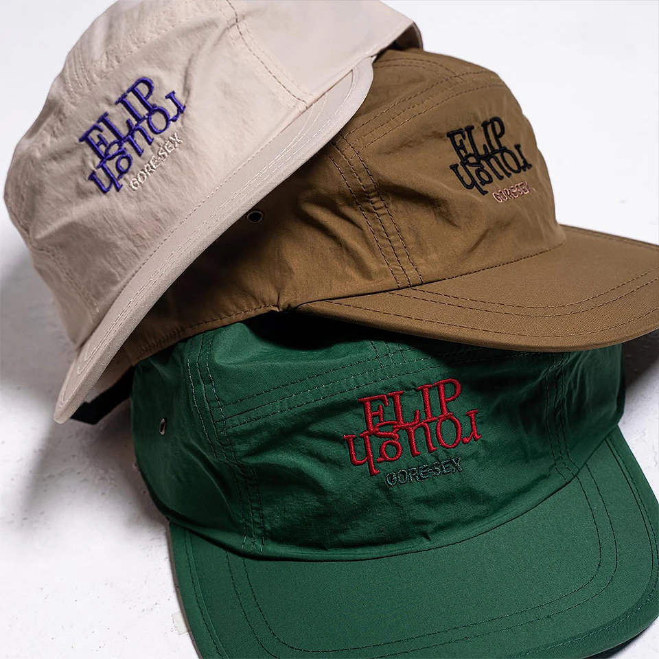 Ripstop nylon 5 panel camp hats custom 3d embroidery colorful unstructured caps