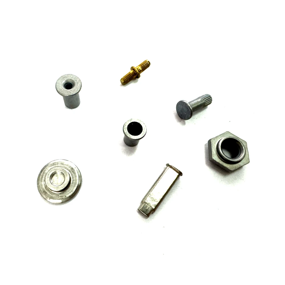 Hexagonal Lock Flange nut With Rotating Non standard CNC machining stainless steel threaded nuts studs metal parts