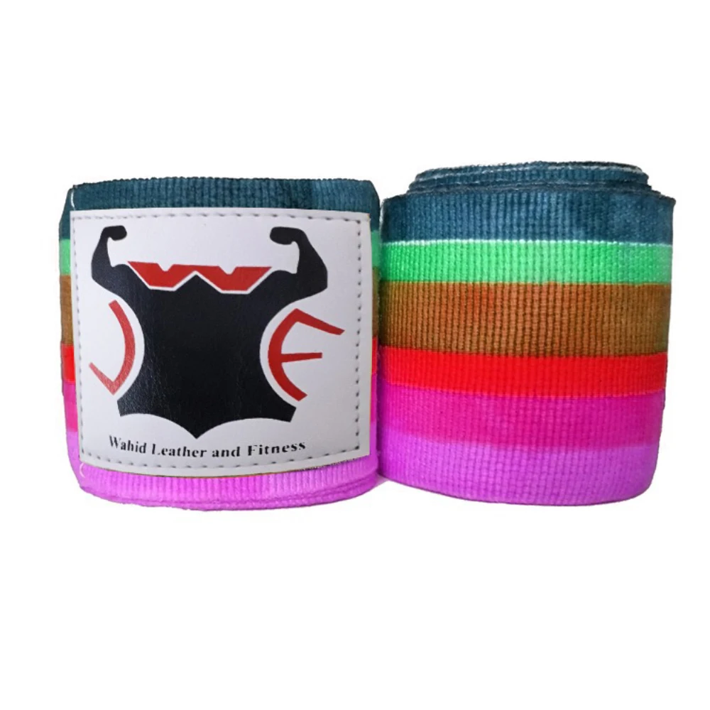 New 2024 Handwraps For Boxing 180 Inch 4.5M Elasticated Tape For Kickboxing Muay Thai Gym