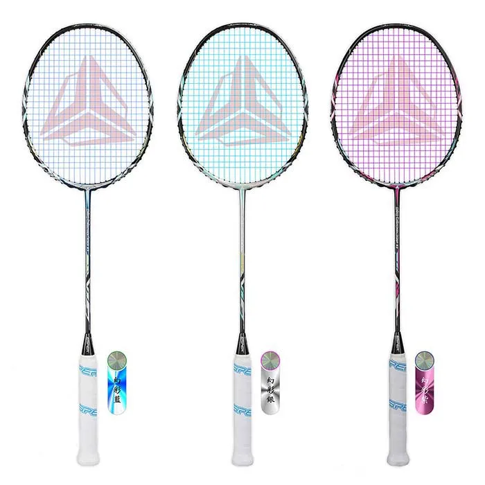 2020 new arrived Custom Hot Frame 40T+1K Woven Graphite carbon 6U/72g 35LBS badminton rackets