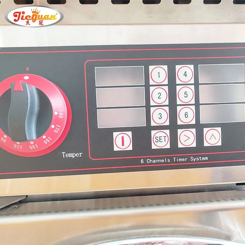 chicken deep fryer machine auto lift Commercial fryer production line