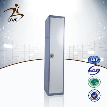 single 1 door gym clothing cabinet /  steel clothes cabinet / single door cabinet