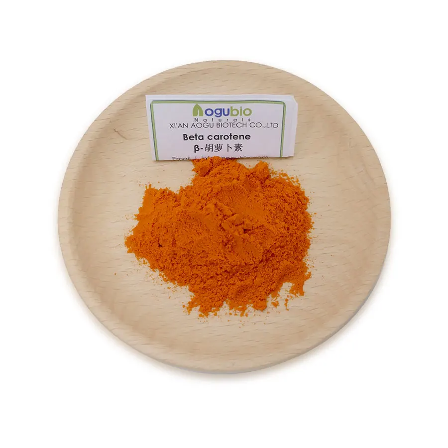 Натуральный бета-каротин 10% порошок Dunaliella Salina экстракт