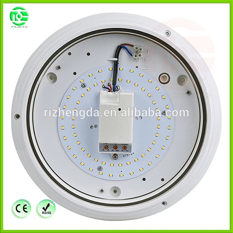 
Smart radar lamp Microwave motion sensor LED ceiling light Waterproof 12W 