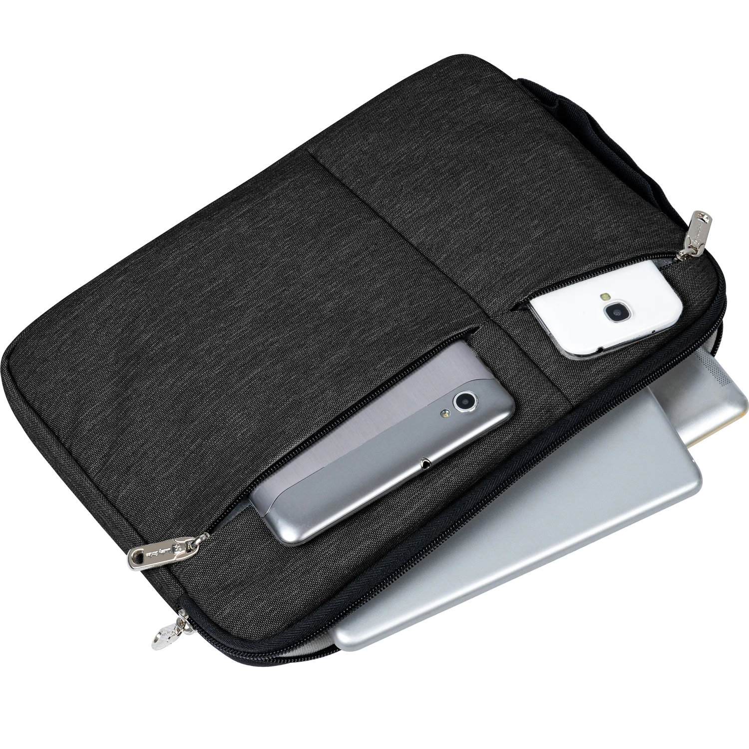 Notebook Blank Laptop Sleeve Case Custom Soft Polyester Case Customized Logo Pouch