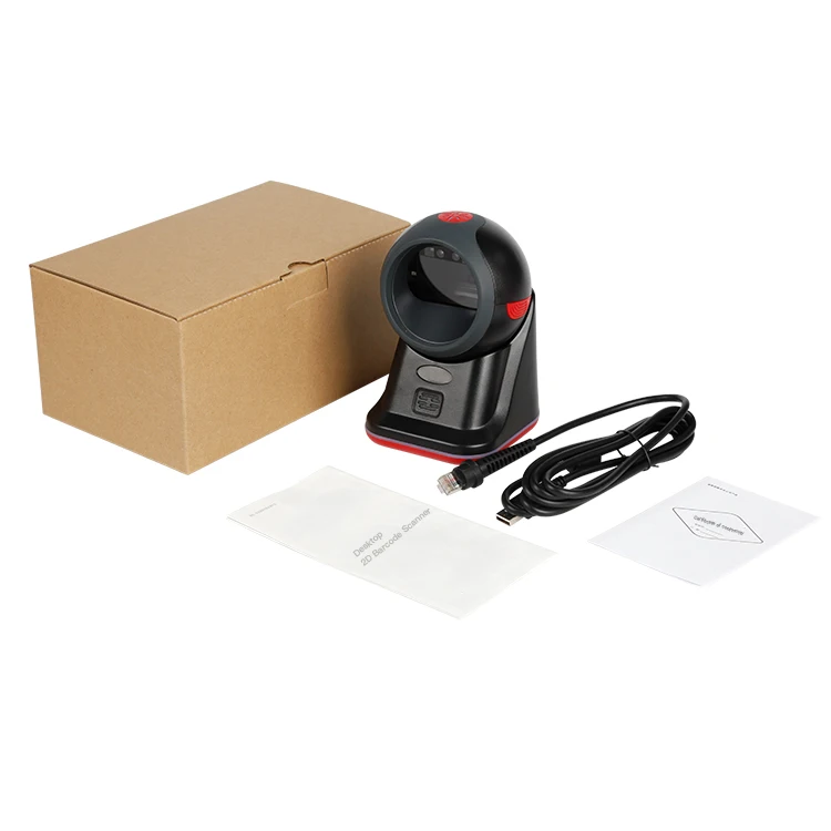 Scanners Price Fixed Desktop terminal 1d 2d qr bar code scan scanning scanner einscan wired supermarket barcode scanner