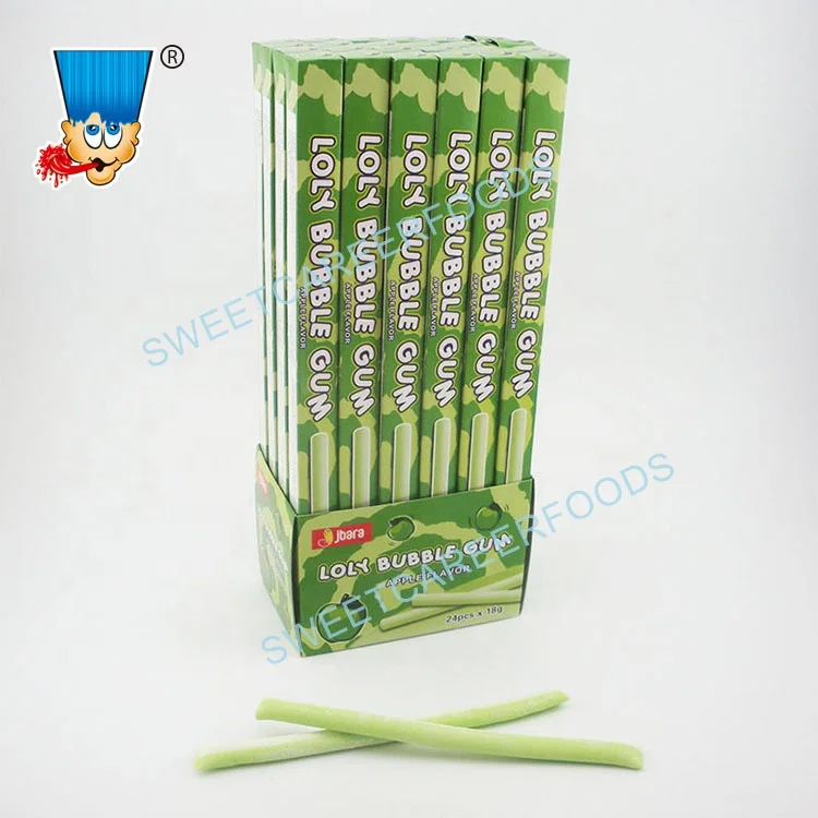 Loly Long Stick Bubble Gum Confectionery