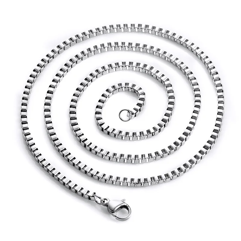 316L Stainless Steel High Quality Chain Necklace Box Chain