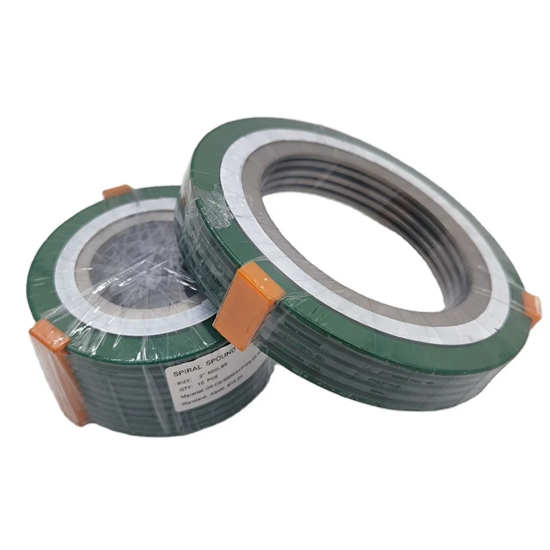 High quality meter seal kevlar wire steel graphite seal spiral wound gaskets for pressure gauge hoses