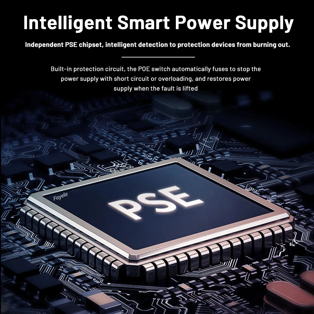 CCTV 27 Ports Gigabit Switch 24CH POE Switch IEEE802.3af/at 300W POE Power Supply for 48V IP Cameras SFP optical 30W Output