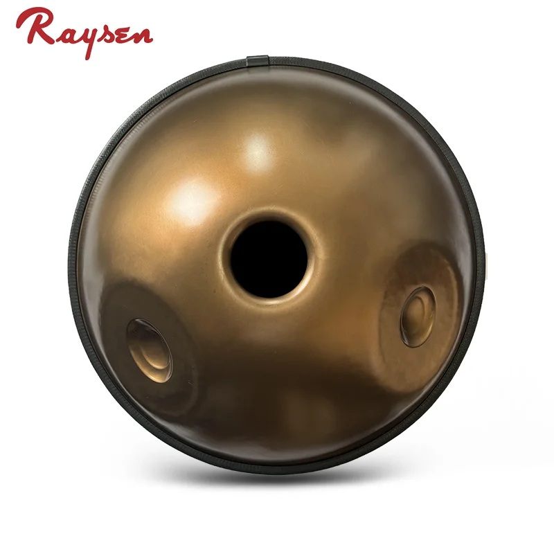 Raysen Master Series Handpan Fully Handcrafted and High-quality Handpan 53 cm 432 HZ /440 HZ 9+2 notes D AnnaZiska Handpan Drum