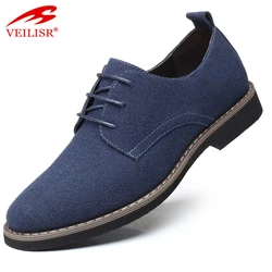 VIKEDUO GX2 Wholesale British Style Big Size Formal Suede Office Mens Dress Shoes
