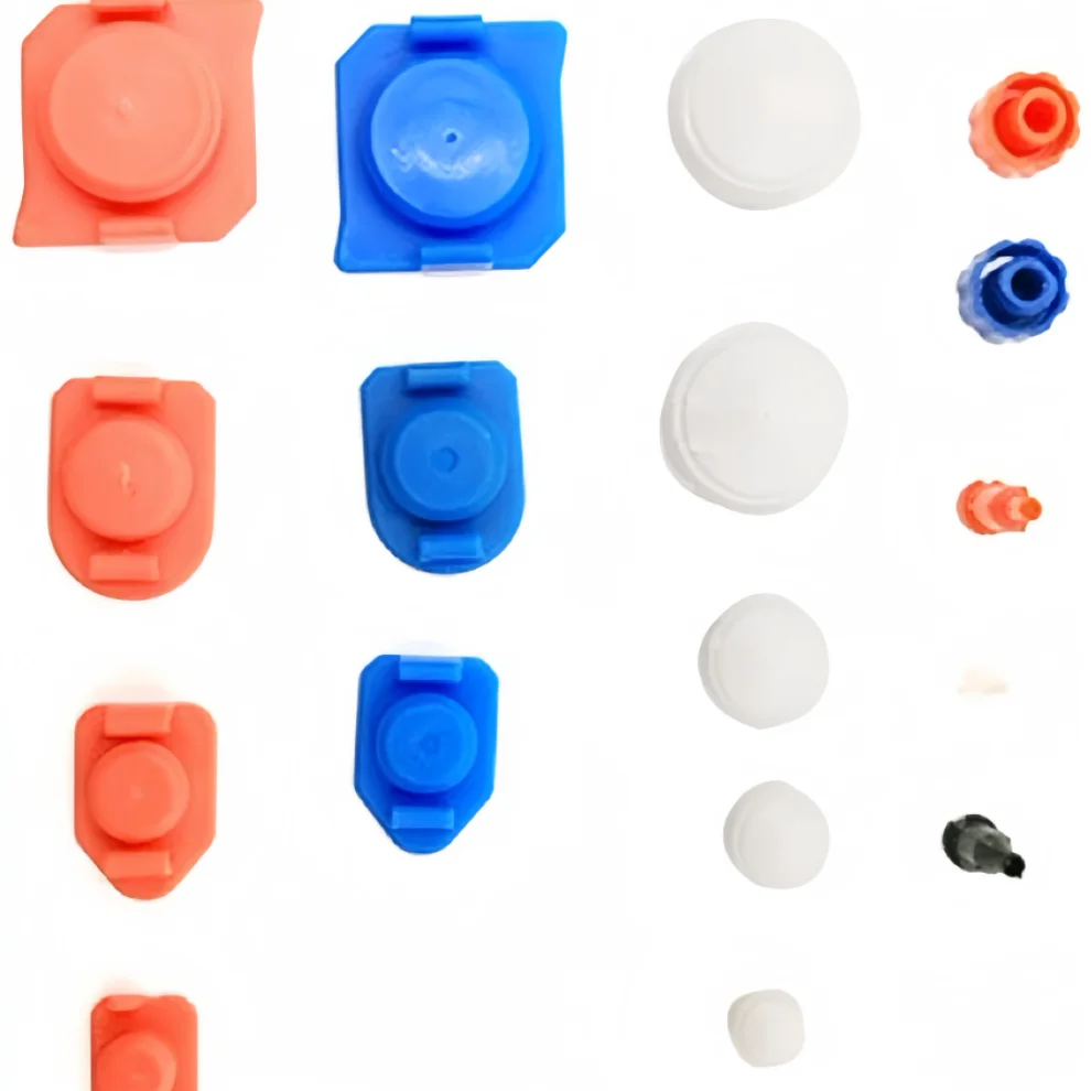 Medical Dental beauty disposable individual sterile sealing cap tip cap end cap piston for syringe