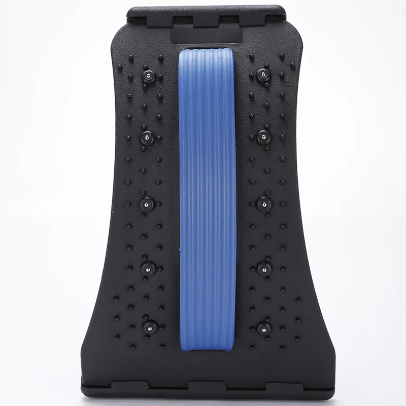 YINGPEI Outdoor Fitness Lumbar Back Massager Lumbar Traction Device Back Stretcher Masseur Muscle Pain Relief