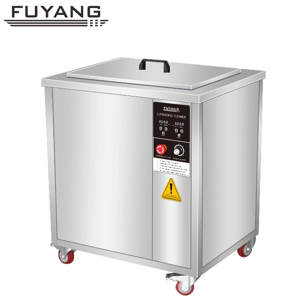 FUYANG Industrial ultrasonic cleaner for engine block carbon cylinder head carburetor turbocharger DPF cleaning  machine  61L