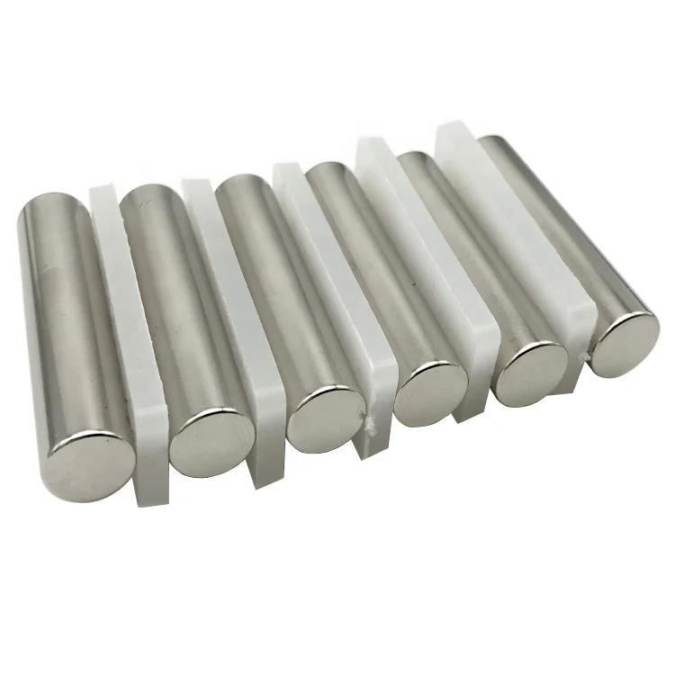 N35 N42 N52 N55 Cylinder neodymium magnet Strong permanent NdFeB magnet rod for sale