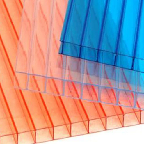 6mm 8mm 10mm transparent double roofing polycarbonate sheet