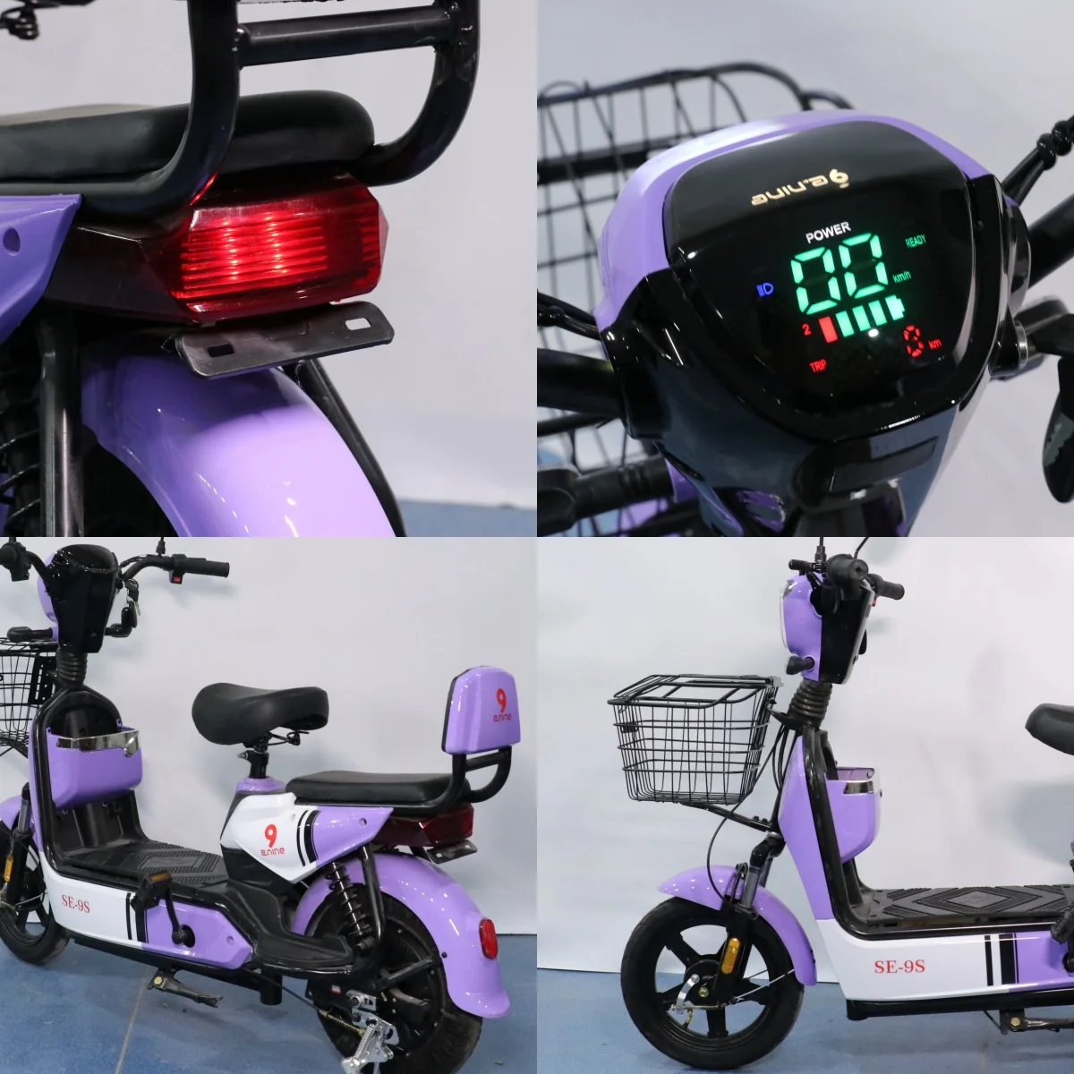 New design Factory direct 800w electric motorcycle scooter 2 seat electric moped disc brake electric scooter for adult
