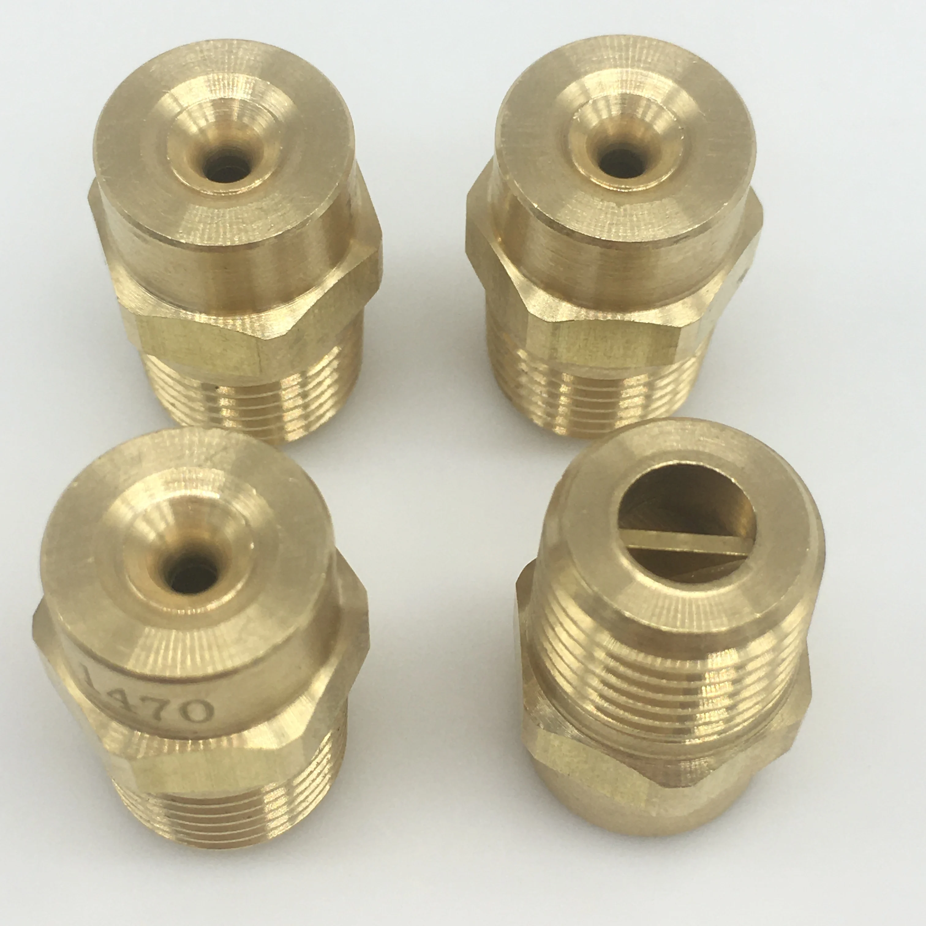 PNR DBU 1370 1470 brass full cone spray nozzle for continuous casting machine cooling