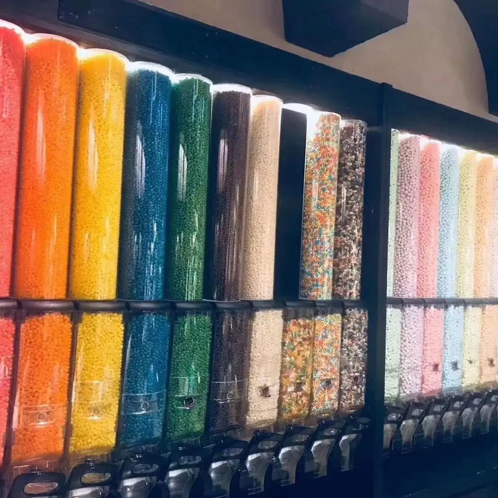 Popular Wall Mounted Supermarket Candy Store Equipment Candy Dispenser