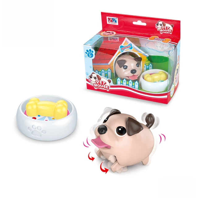 
New Electric Pet house Chubby Puppies simulation pet raising game 