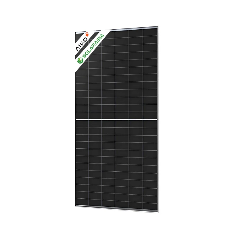 Aiko N-Type ABC Dual Glass Bifacial Solar Panel Aiko-A-Mah72Dw G 605~625W Solar Panels Eu Warehouse