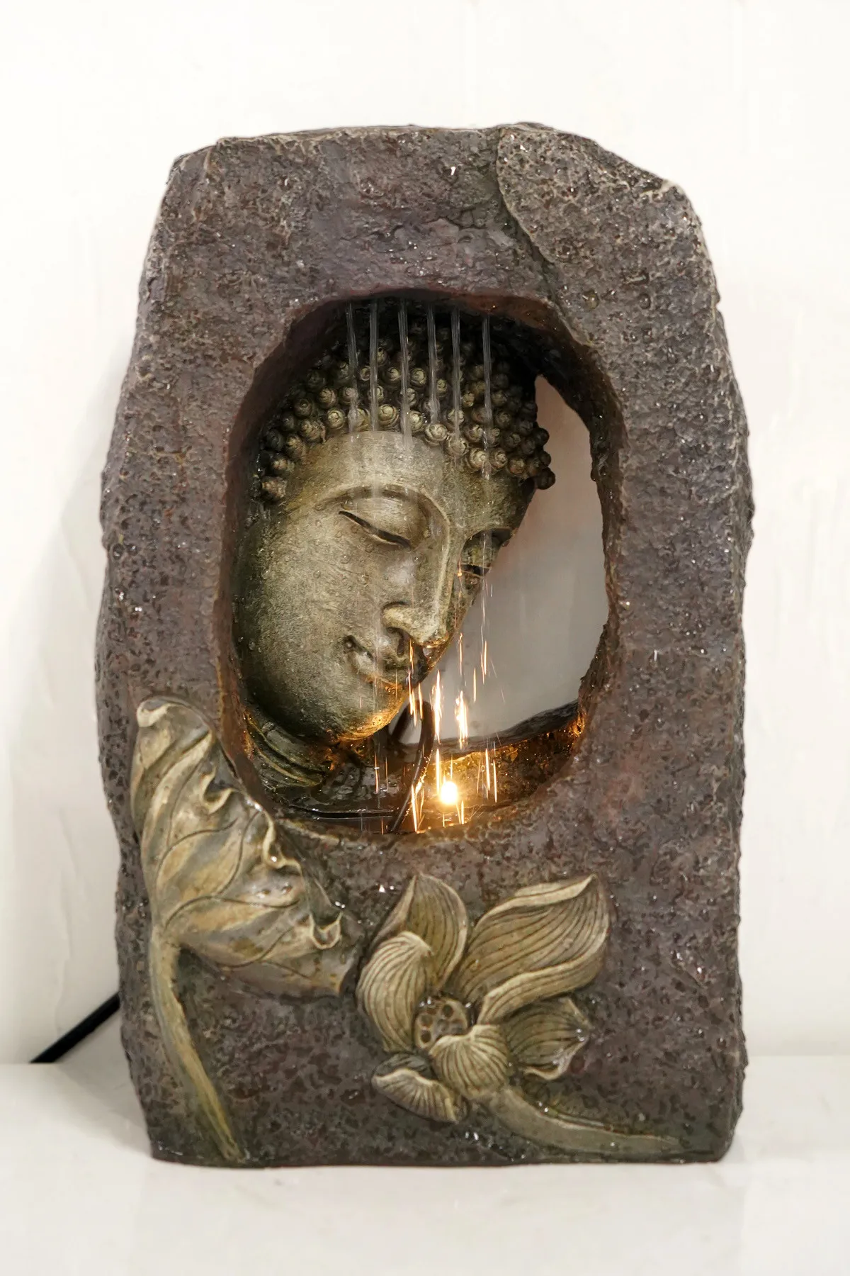 Manufacturer Wholesale Resin Buddha Statue Water Fountain Polyresin Hindu Gods Statues