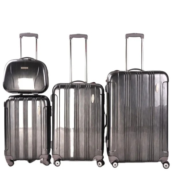 cheap eco-friendly factory wholesale, colorful PC travel luggage sets