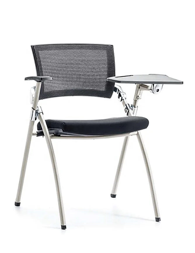 
ZHIXING Wholesale Fashionable Design Folding School Chair With Writing Tablet 