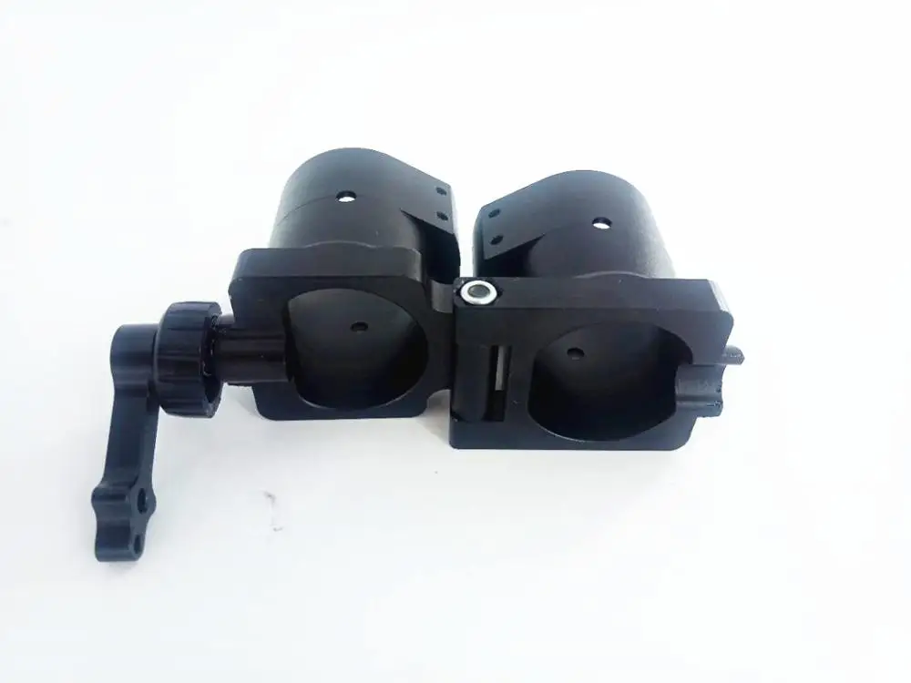 30mm 35mm 40mm Spiral Buckle Folding Arm Anti-Virtual Horizontal Foldable Parts Carbon Tube Clamp Connector for RC Plant UAV