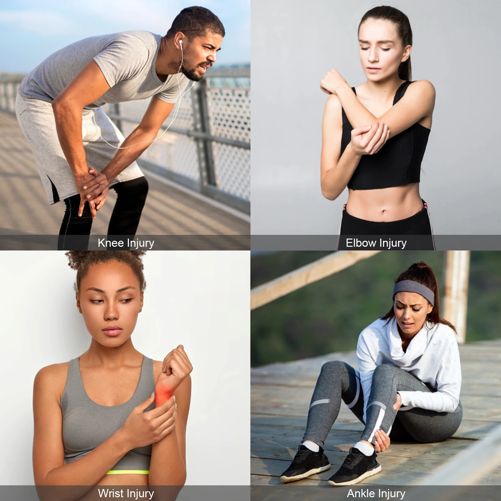 Reusable Gel Ice Pack Sleeve for Knee, Elbow, Ankle, Calf