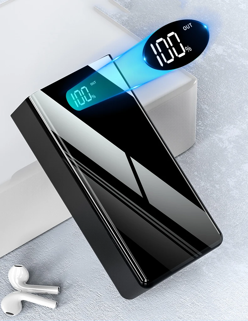 Оптовая Продажа с фабрики открытый туристический аккумулятор 4USB выходной power bank 50000 мАч портативный высокой