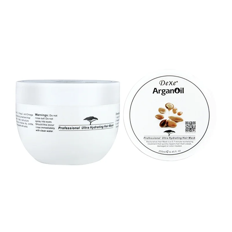 Best selling products sulfates free argan oil hair mask for color treated hair